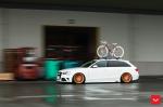 Audi A4 Avant 2.0T Quattro on Vossen Wheels (VFS4) 2018 года (JP)